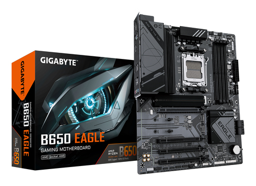 Материнская плата GIGABYTE B650 EAGLE 1.2, Socket AM5, ATX, DDR5, 3xM.2