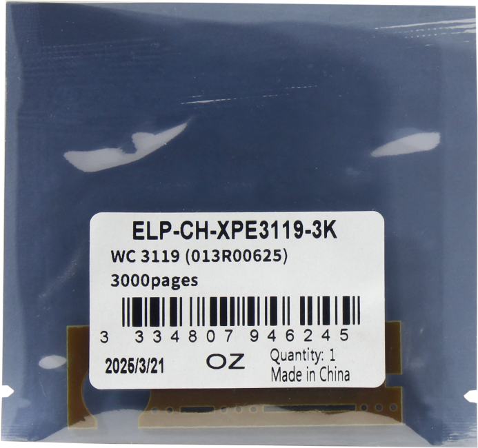 Чип ELP Imaging ELP-CH-XPE3119-3K для Xerox WorkCentre 3119, 3000 страниц