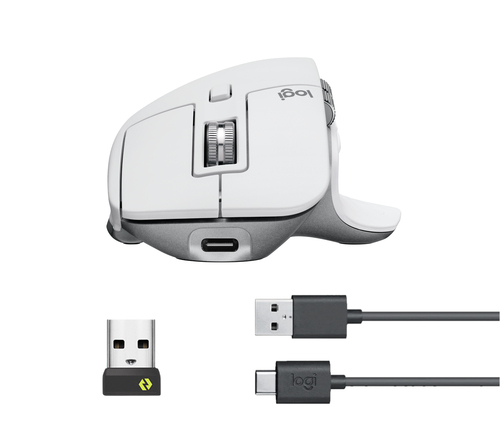 Мышь Logitech 910-006560, MX Master 3S, беспроводная, 8000 DPI, Bluetooth