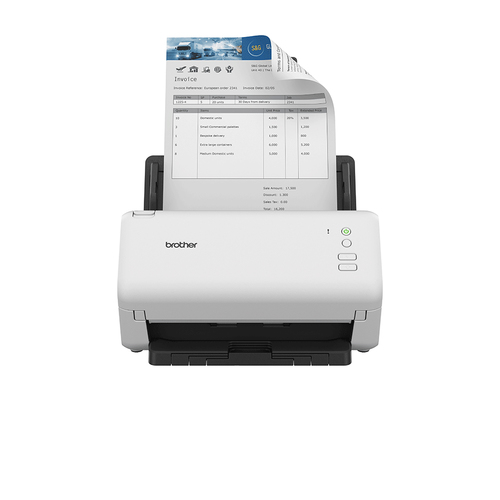 Brother Документ-сканер ADS-4100 (ADS4100TF1) {A4, 35 стр/мин, цветной, 1200 dpi, Duplex, ADF60, USB 3.0, USB Host}