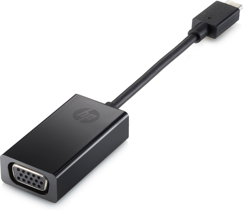 Адаптер HP N9K76AA USB-C to VGA, 2560x1600, 60 Гц, чёрный