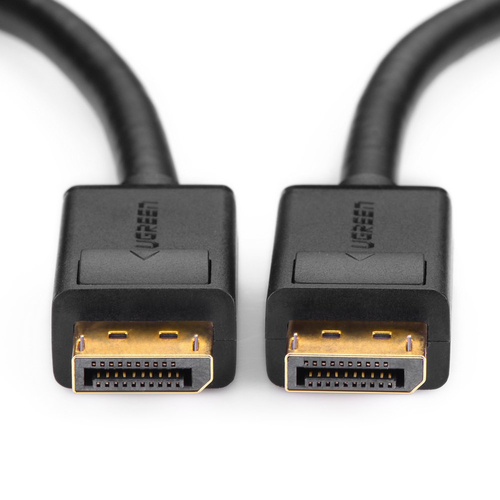 Кабель DisplayPort Ugreen 10212 (DP102), DP–DP, 3 м, версия 1.2, чёрный