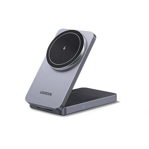 45056 - Беспроводная зарядка Ugreen W528 45056 2-in-1/15W Magnetic Wireless Charger for Apple Iphone/AirPods