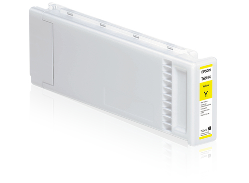 Картридж струйный Epson C13T69440N, желтый, 700мл