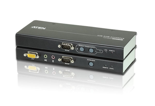KVM-удлинитель ATEN CE750A-AT-G, USB VGA, Cat5e, до 200 м