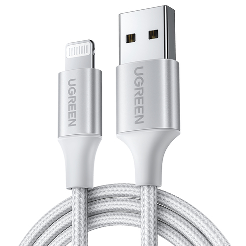 Кабель UGREEN US199 (60161) Lightning — USB-A 2.0, 1 м, MFi