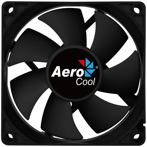 Вентилятор Aerocool Force 12 Black, 120мм, 3pin+4pin
