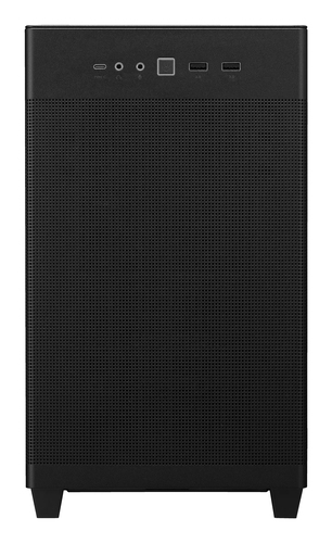Корпус ASUS Prime AP201 TG, MicroATX/Mini-ITX, закалённое стекло, чёрный