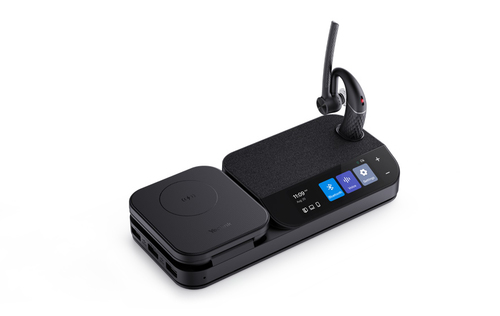 Гарнитура Yealink BH71 Workstation, Bluetooth 5.2, Qi, USB-хаб