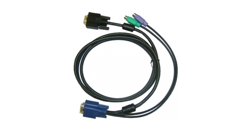 KVM-кабель D-Link DKVM-IPCB/10, VGA + 2×PS/2, 1.8м, 10 шт
