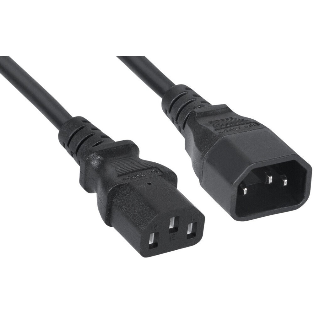 Кабель питания Cablexpert PC-189-15, IEC-320 C13–C14, 4.5 м, 6 А