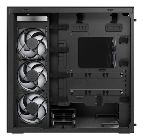 Корпус Arctic Xtender ACPCC00018A, Midi Tower, E-ATX, Mirror Black