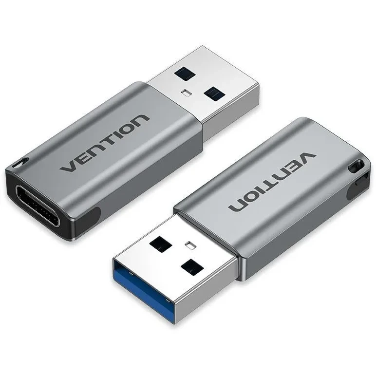 Адаптер Vention CDPH0 OTG USB-C (F) — USB 3.0 A (M), 5 Гбит/с