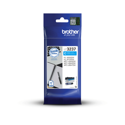Картридж BROTHER LC3237C синий