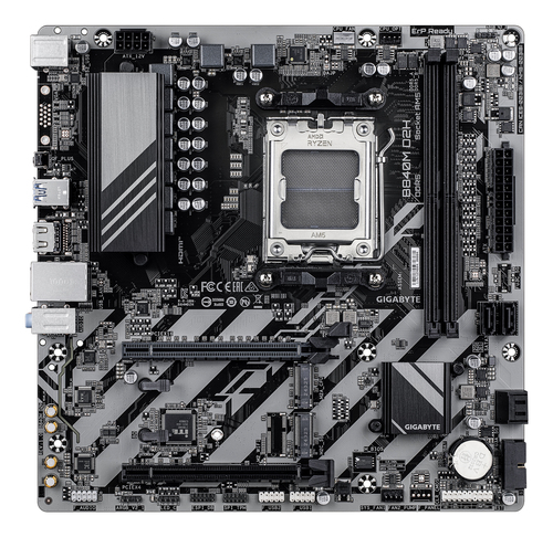 Материнская плата Gigabyte B840M D2H, Socket AM5, micro ATX, DDR5, 2.5GbE