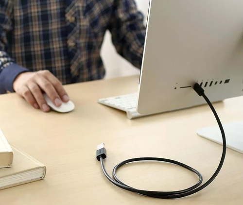 Кабель UGREEN US129 30127, USB 3.0 A–A, 3 м, USB 3.2 Gen 1, чёрный