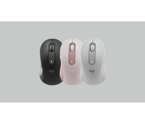 Мышь Logitech M650 L Signature, оптическая 4000 DPI, Bluetooth/USB, графит