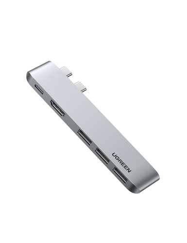 Док-станция UGREEN CM251 60559, USB-C, 3×USB-A, 1×HDMI, 1×USB-C