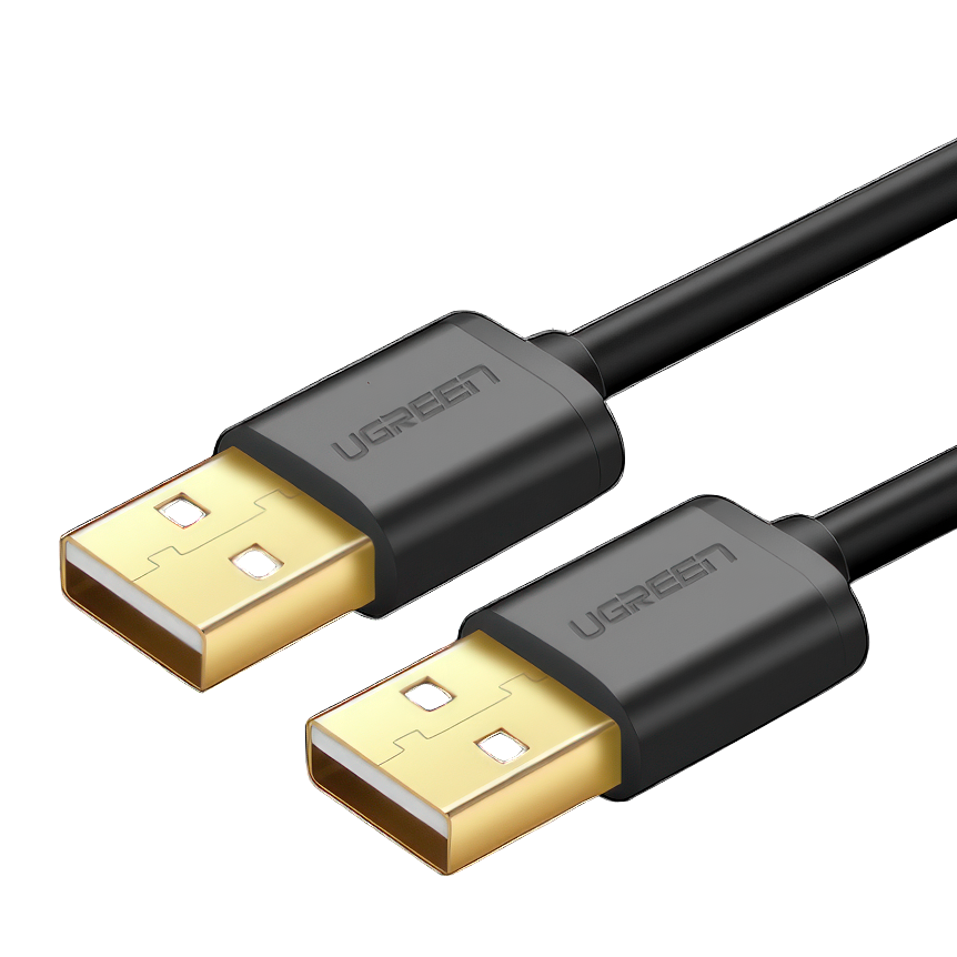 USB 2.0 A Male to A Male, 1м, UGREEN US102 (10309)