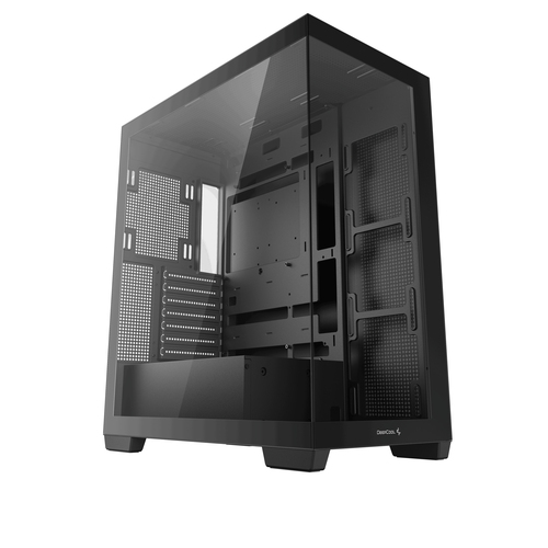 Корпус Deepcool CG580, Midi Tower, ATX/micro-ATX/ITX, закалённое стекло, чёрный