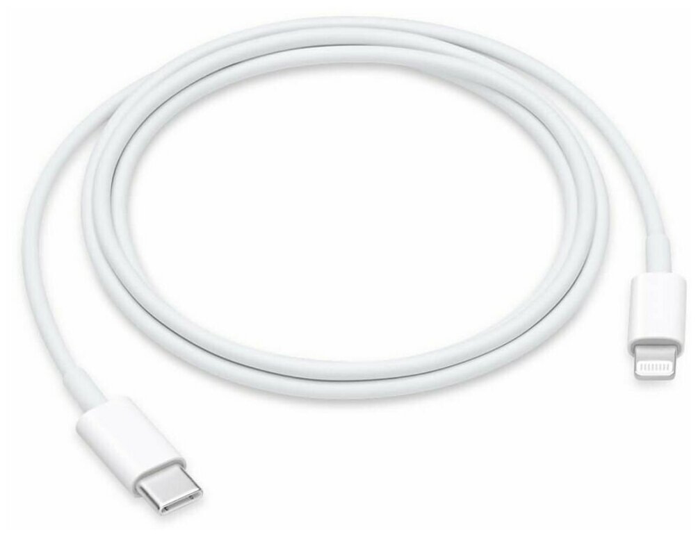 Кабель Apple MM0A3ZM/A USB-C — Lightning, 1 м, белый, Apple MFI