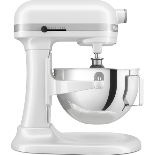 Миксер KitchenAid 5KSM55SXXEWH Heavy Duty, 5,2 л, 325 Вт, белый
