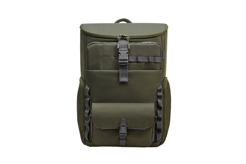 Рюкзак HP 15.6 Modular Laptop Backpack 9J4C1AA, до 15,6", 27 л, серо-зеленый