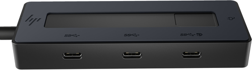 Хаб HP 6G842AA 4K USB-C Multiport, 4×USB-C 3.2 Gen 2, PD 65 Вт, 4K