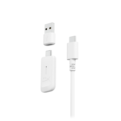 Гарнитура HyperX Cloud III S Wireless AX6G1AA, беспроводная, Bluetooth, белая