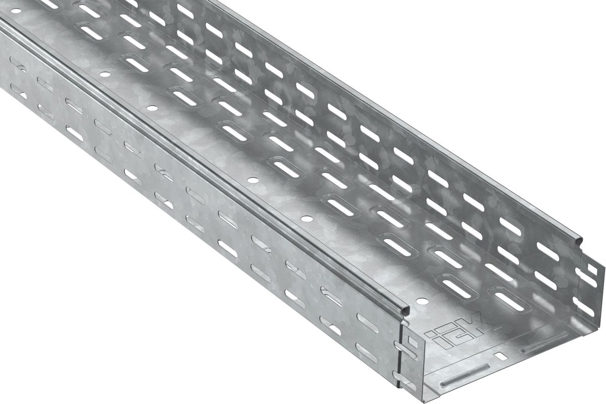 Лоток перфорированный IEK CLP10-080-200-3-M-HDZ, 80×200×3000, горячий цинк