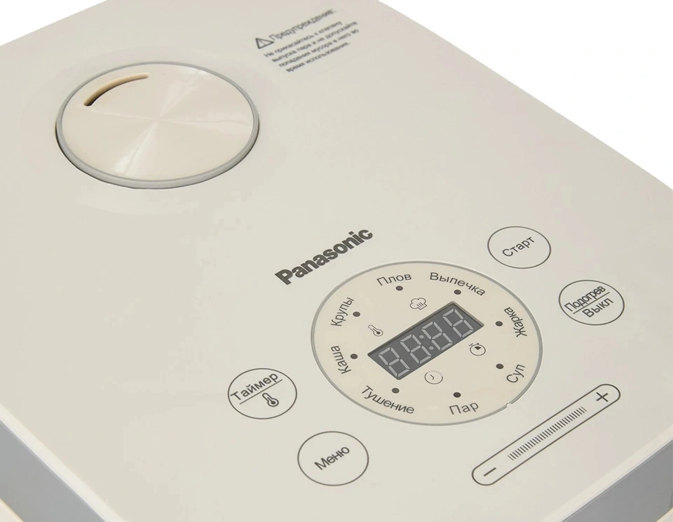 Мультиварка Panasonic SR-TM1000, 5 л, 750 Вт, 8 программ, электронное управление