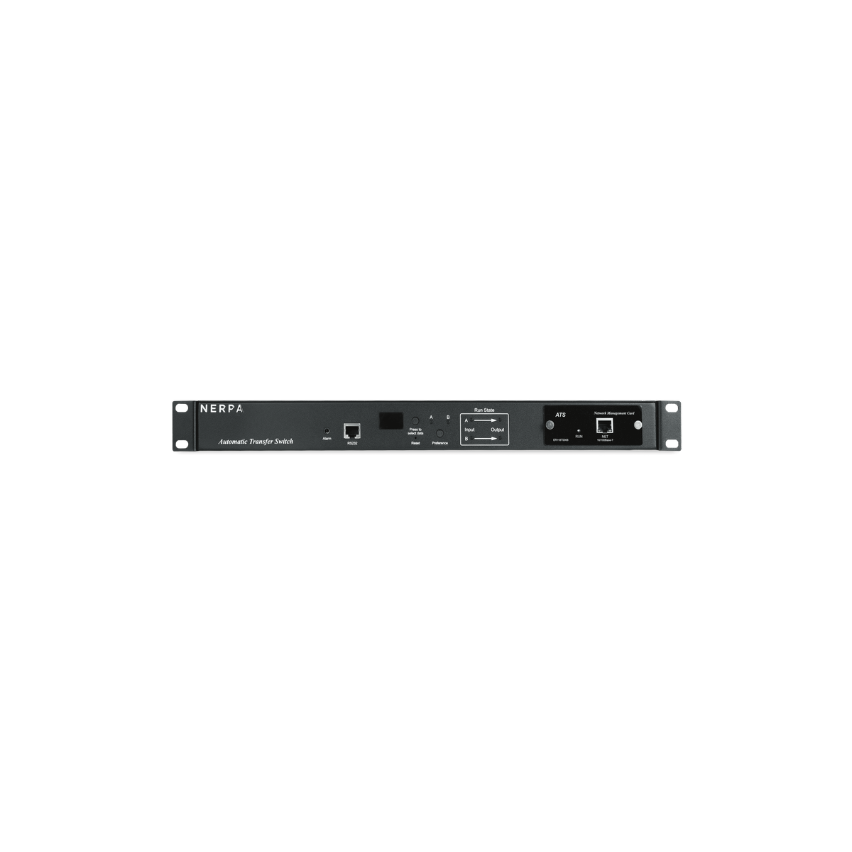 Блок распределения питания «Nerpa PU» IRON ATS Monitored (Unit Level), EC, 1U, single phase, input 2 х IEC320 C20 inlet outputs 8 x IEC320 C13; 1 x IEC320 C19