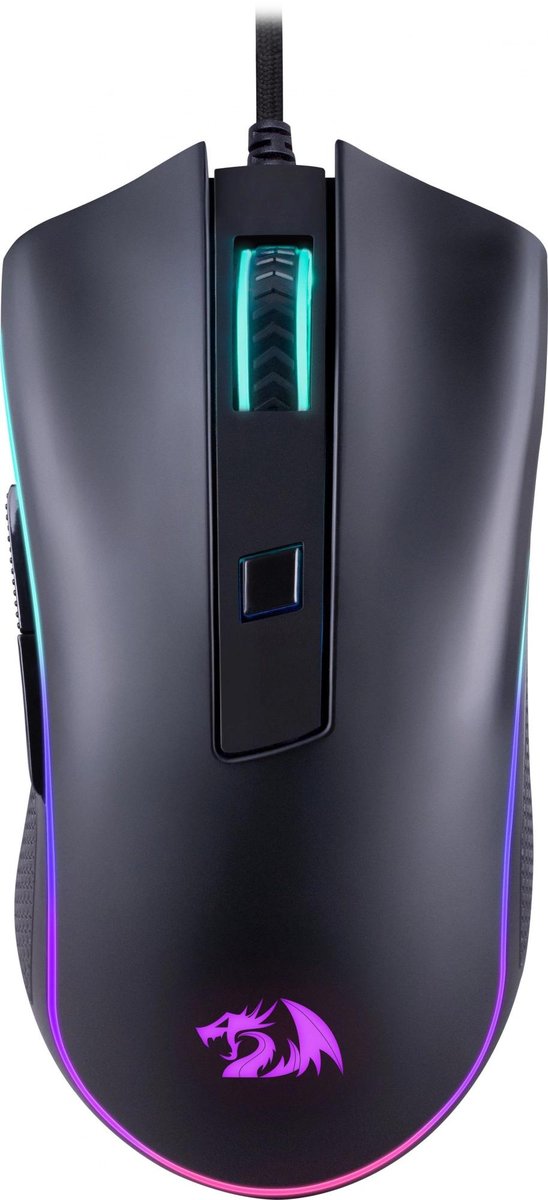Мышь проводная Defender Cypher 72075, USB, оптическая, 12800 DPI, 6 кнопок