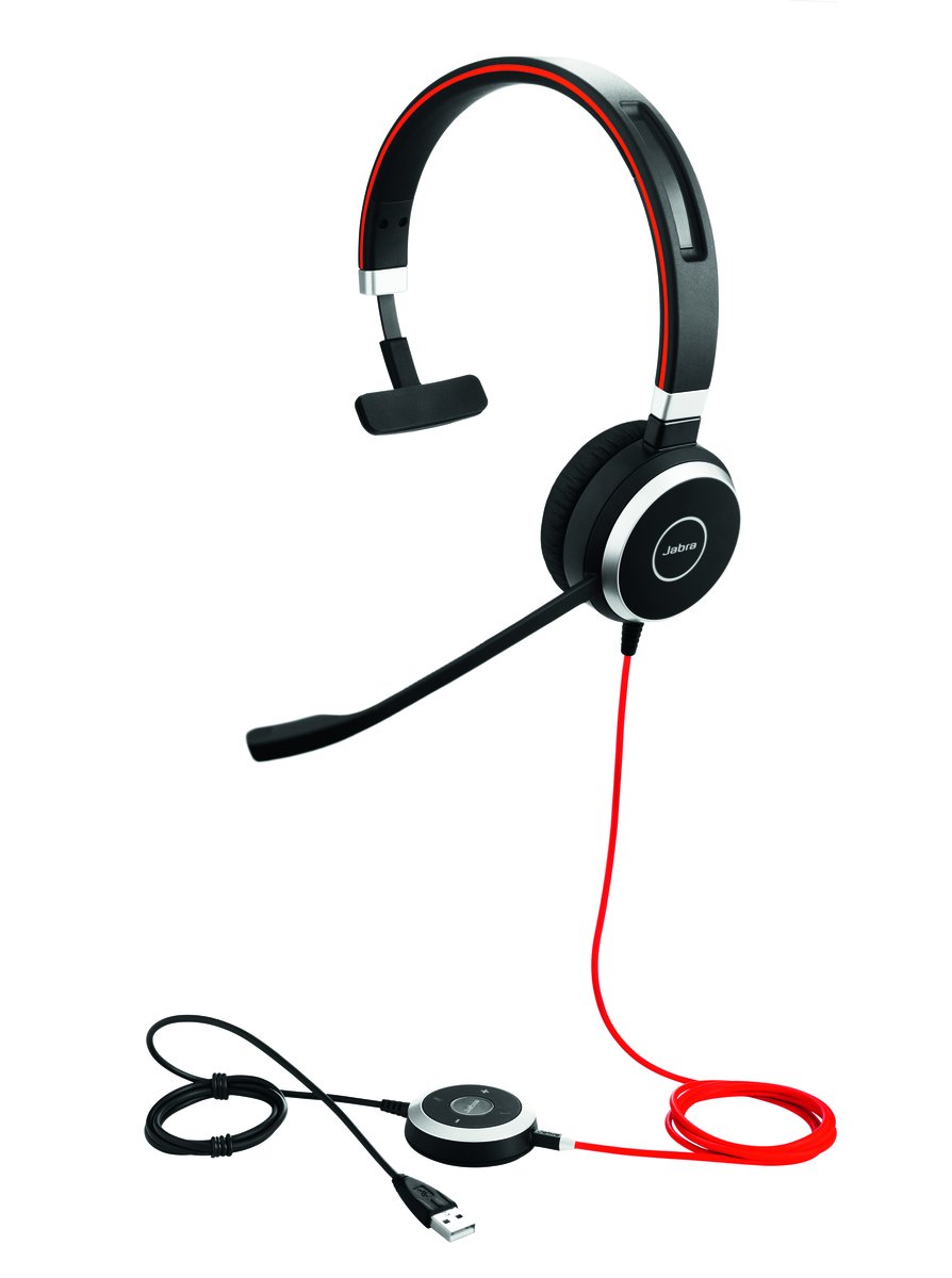 Гарнитура Jabra 6393-823-109, EVOLVE 40 MS Mono, USB