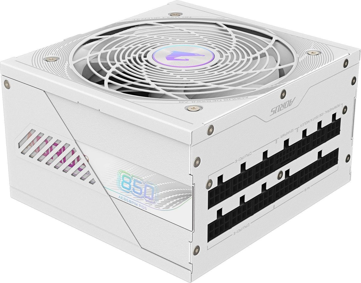 Блок питания Gigabyte GP-AE850PM PG5, 850W, 80+ Platinum, ATX 3.0, модульный