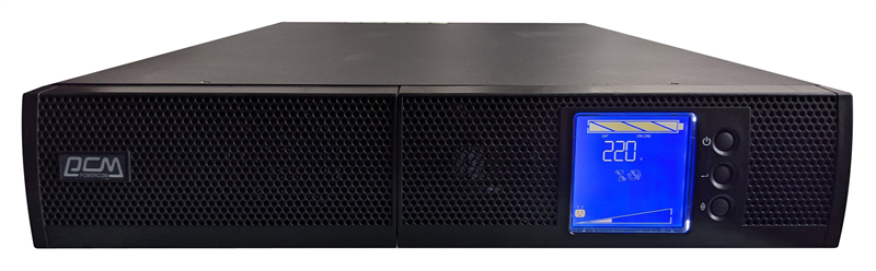 ИБП POWERCOM SNT-1000-NC2, On-Line, 1000 ВА/1000 Вт, Rack/Tower