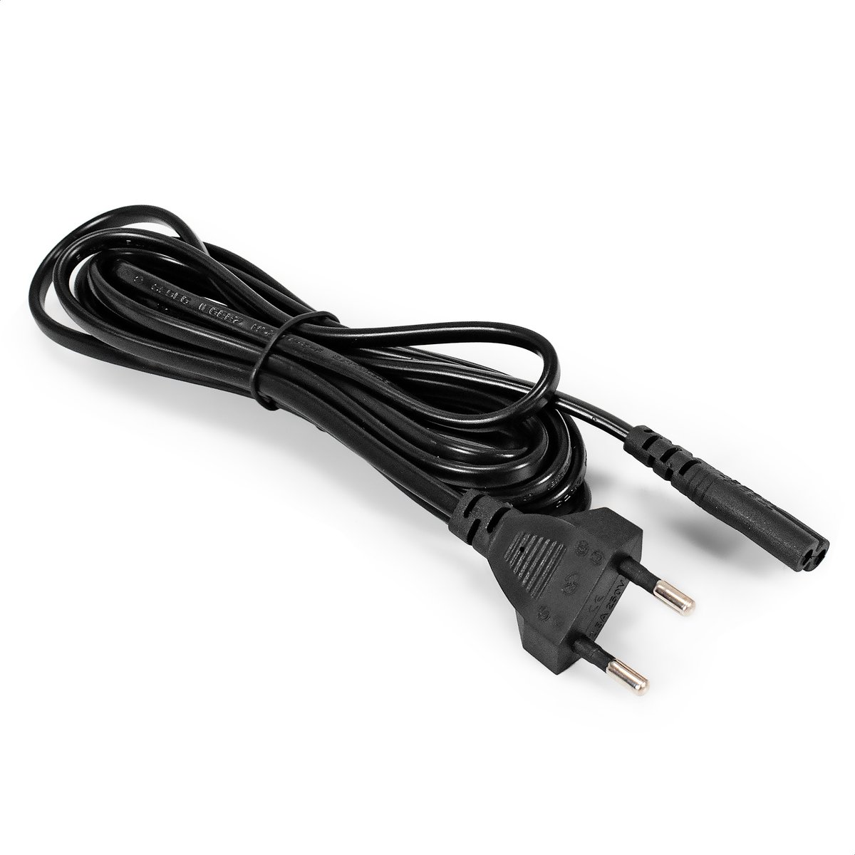 Кабель питания Exegate Power PCN-3P (EP280677RUS), CEE 7/16 — IEC C7, 2×0.5 мм², 3 м, черный