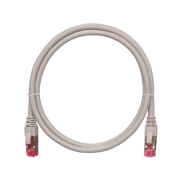Патч-корд Nikomax NMC-PC4SA55B-020-C-GY, Cat.6a S/FTP, 2м