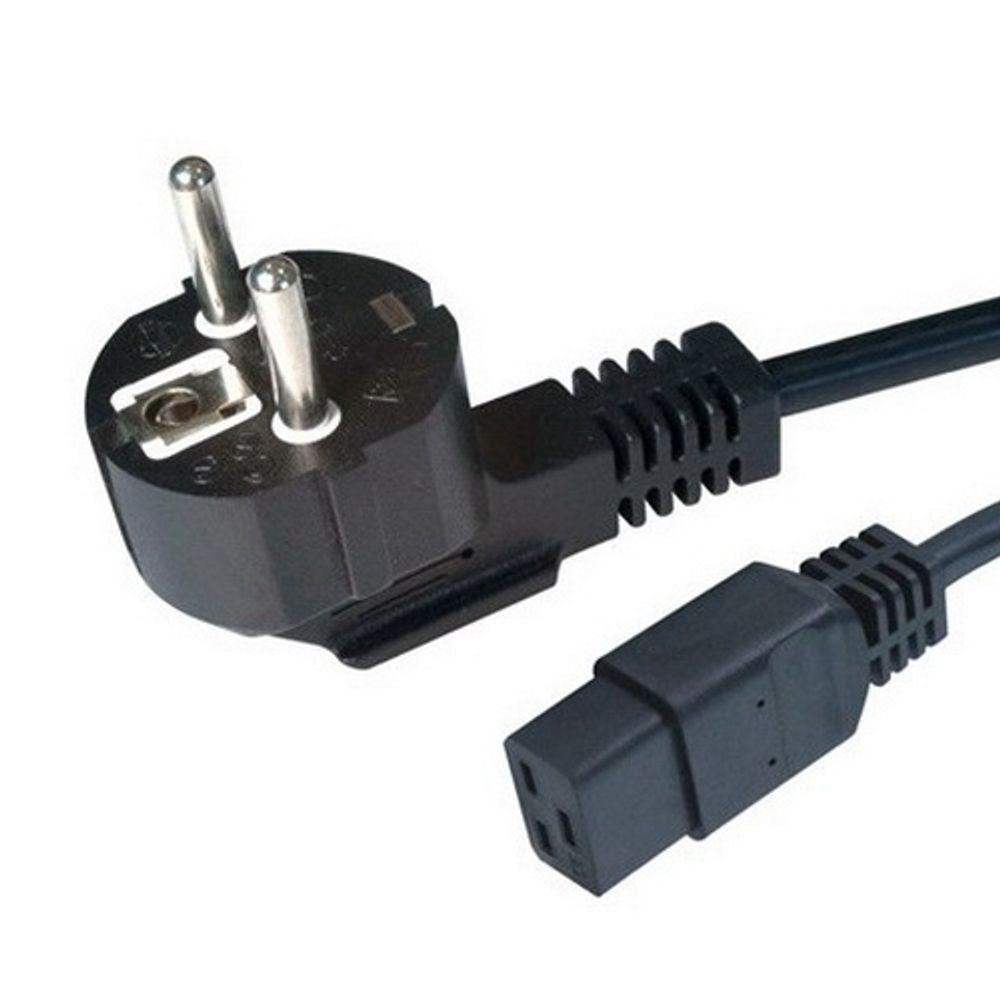 Кабель питания Cablexpert PC-186-C19, Schuko—C19, 1.8 м, 16 А