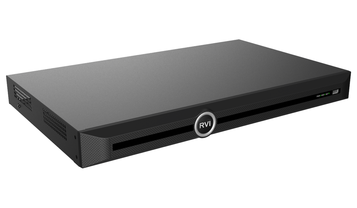 Видеорегистратор RVi RVi-1NR40281, 40 каналов, 12 Мп, 2×SATA, 2×RJ45