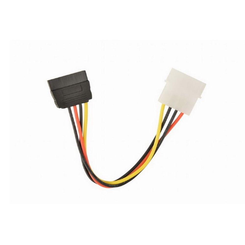 Кабель питания SATA Cablexpert CC-SATA-PS, Molex 4pin — SATA 15pin, 15 см