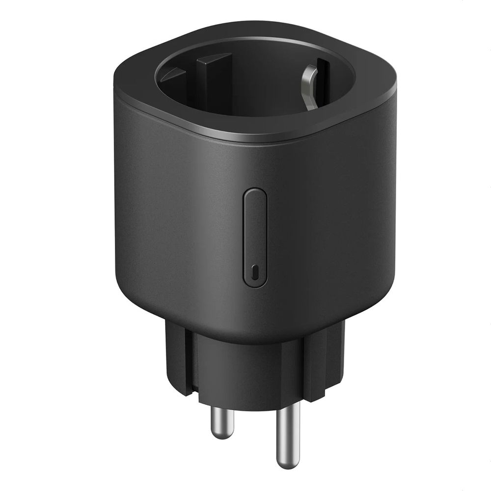 Умная розетка Яндекс YNDX-00540BLK, Matter, Wi-Fi, Bluetooth, 16 А, 220 В