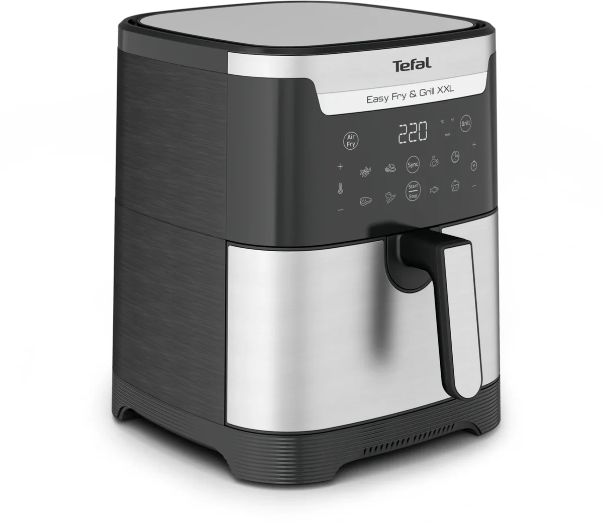 Аэрогриль Tefal EY801D15, 1830 Вт, 6.5 л, сенсор, 9 программ