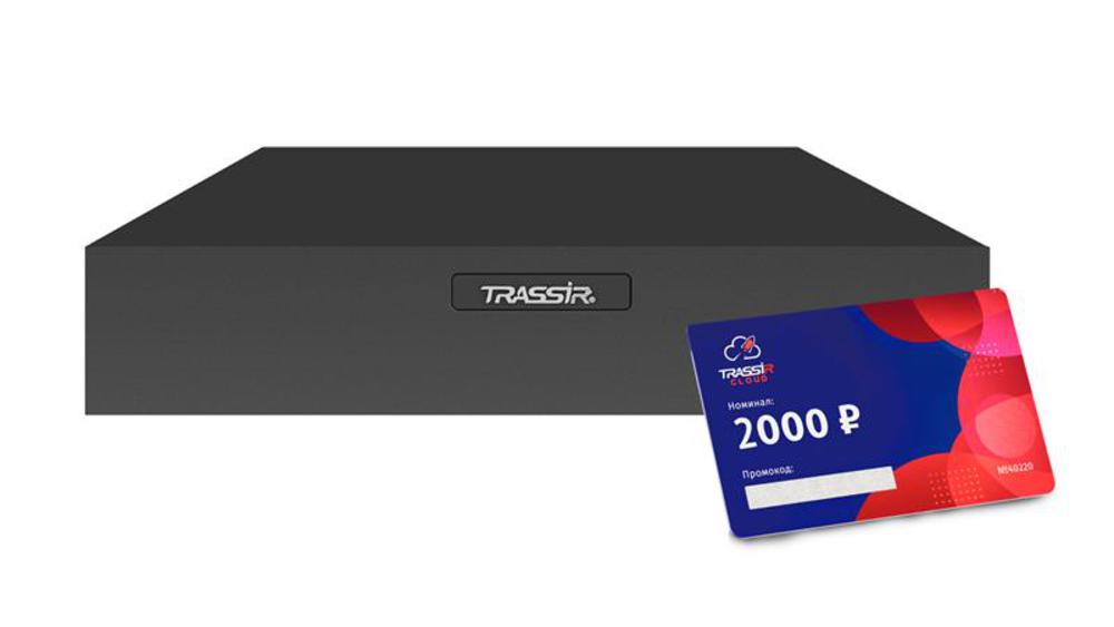 Комплект TRASSIR TRLite1106Cloud2000, видеорегистратор TR-Lite 1106 + Облако 2000