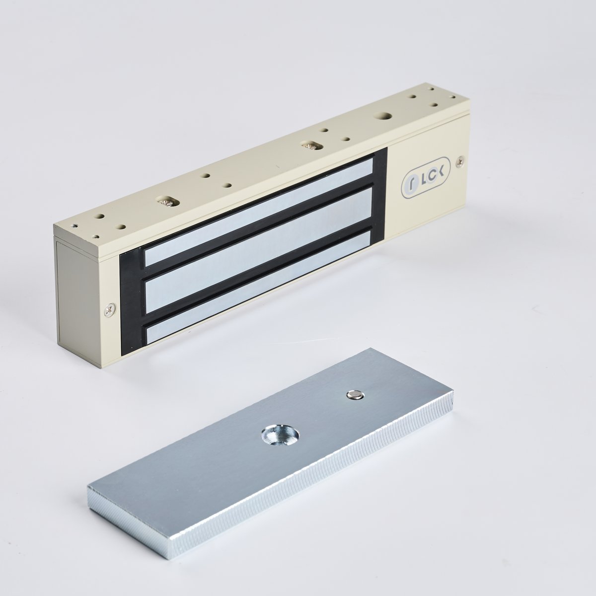 Замок электромагнитный R-Lock RL-EM350-L0G, 350кг, серый