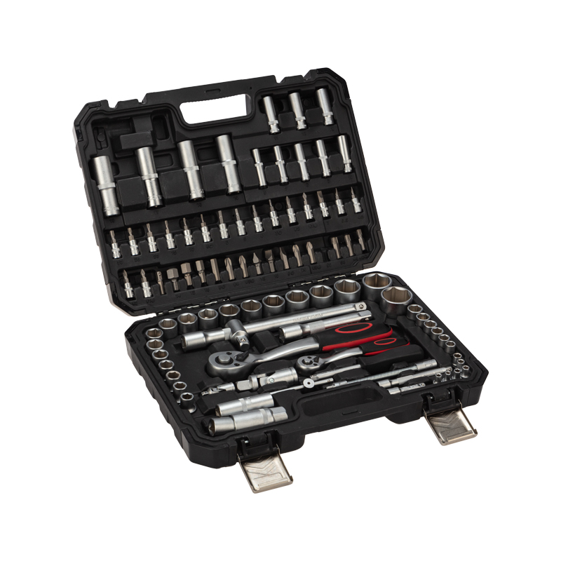 Набор инструментов REXANT KR-66-6694, 94 предмета, 1/2 и 1/4", CrV, кейс