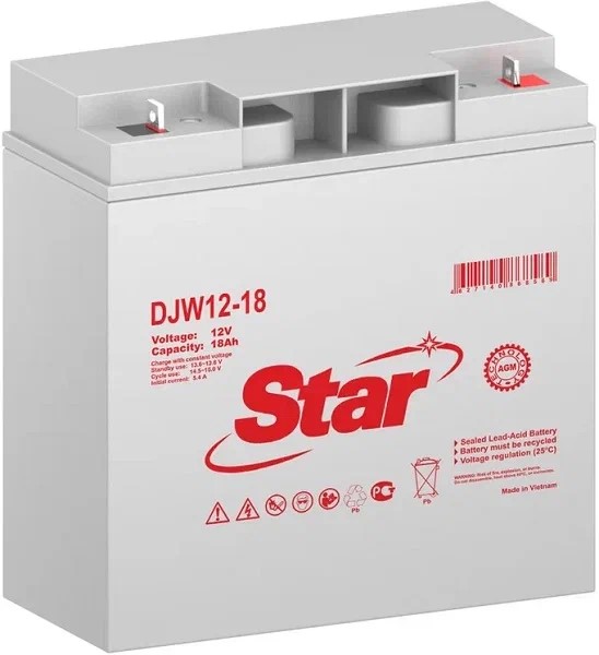Аккумулятор Star DJW12-18, свинцовый