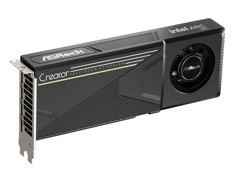 Видеокарта ASRock Intel Arc Pro B70 Creator 32GB // B70, DP*4, 32G, D6