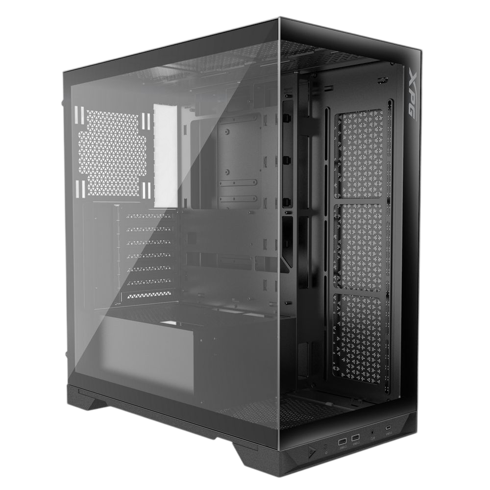 Корпус A-DATA XPG INVADER X BLACK (INVADERXMTWOF-BKCWW), ATX, Mid-Tower