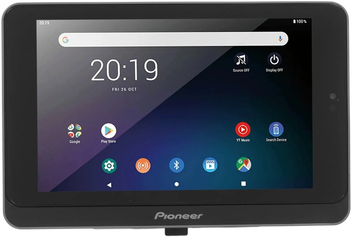 Автомагнитола PIONEER SDA835TAB+T20BT, 2DIN, 8" IPS, Android 9, 4x50 Вт